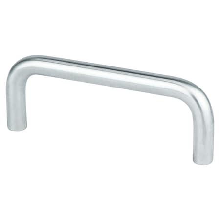 Berenson Advantage Wire Pulls 3 inch CC Satin Chrome Steel Pull 6133-2SC-P